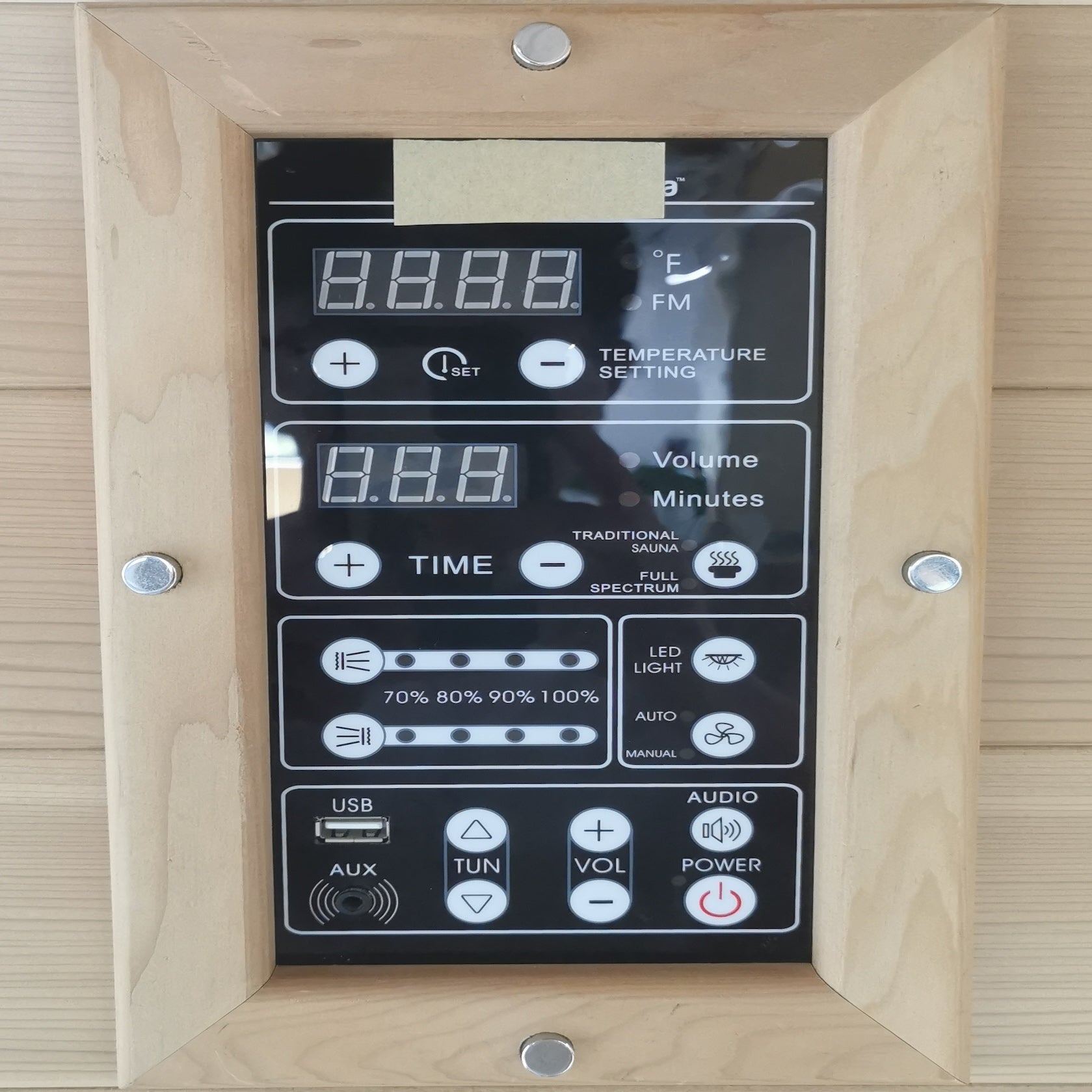 SAUNA EVOLUTION®  Indoor Luxury Traditional Wood Spa Dry Sauna Room Glass 06