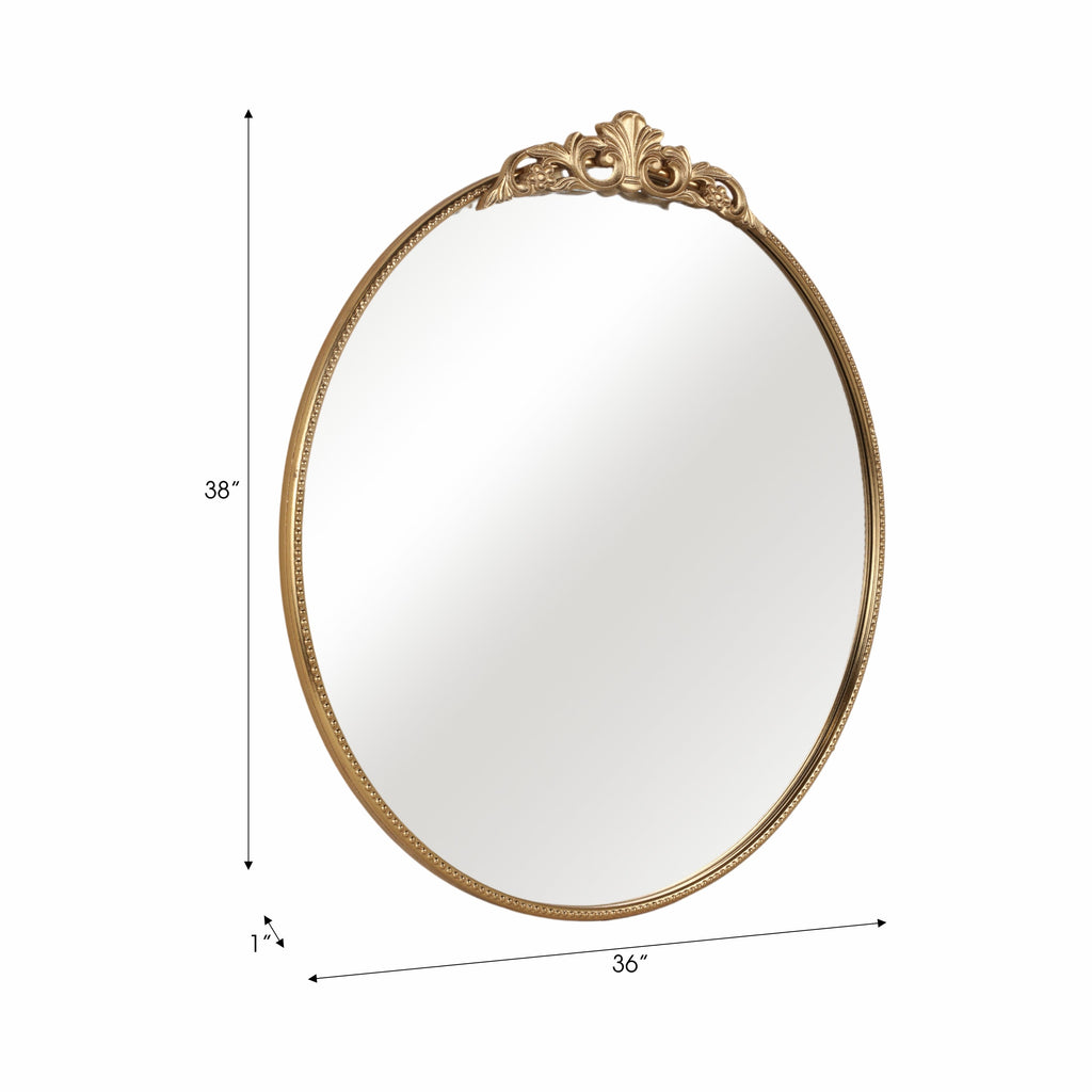 HRH Oval Wall Mirror