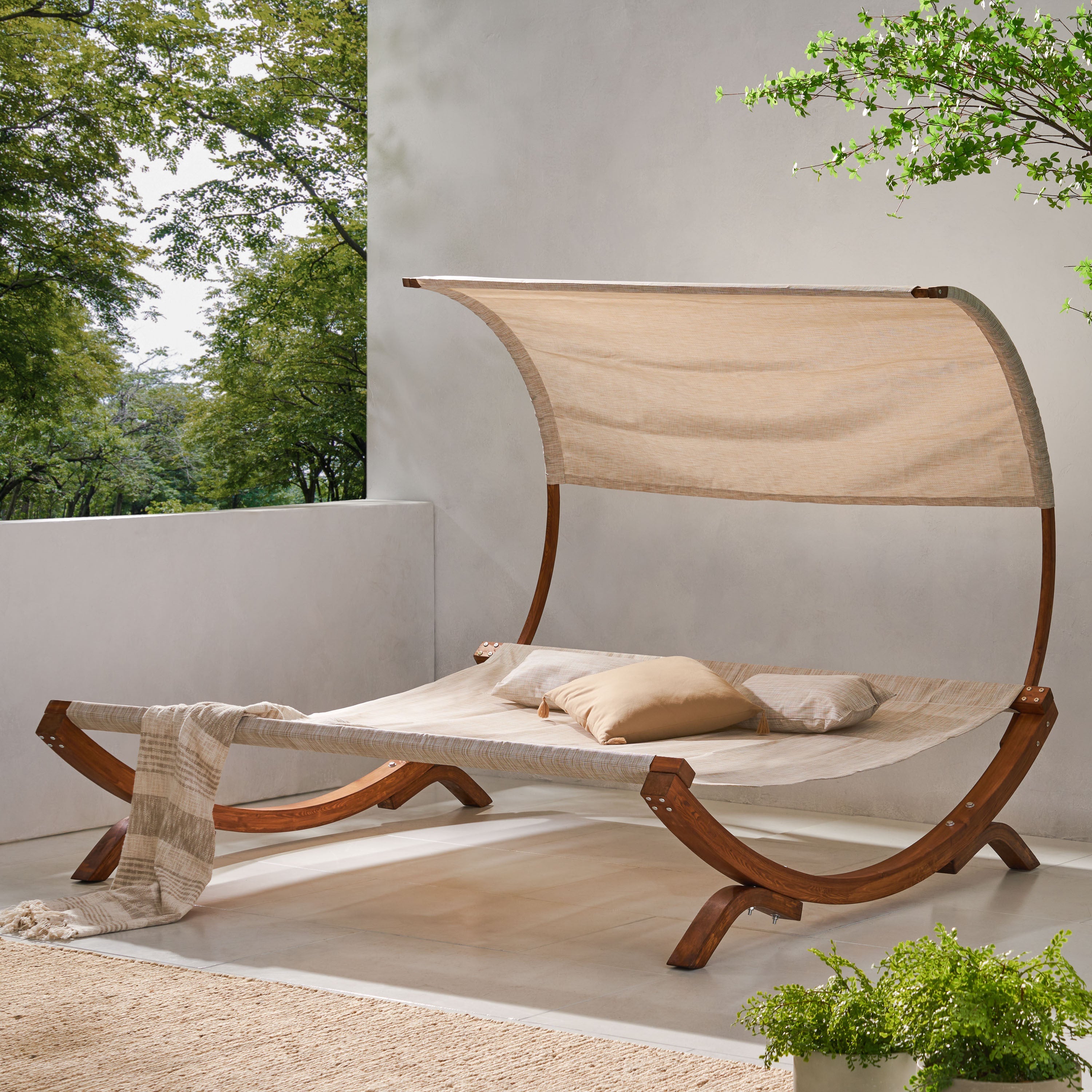 SAN JUAN SUNBED W/CANOPY
