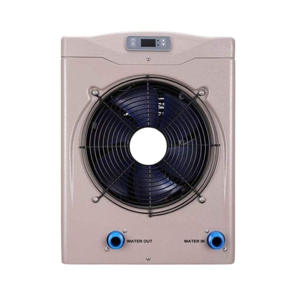21" Heavy Duty Electric Home Above And Inground Swimming Pool Heater Pump, 5000 Gallons (SAK94751)