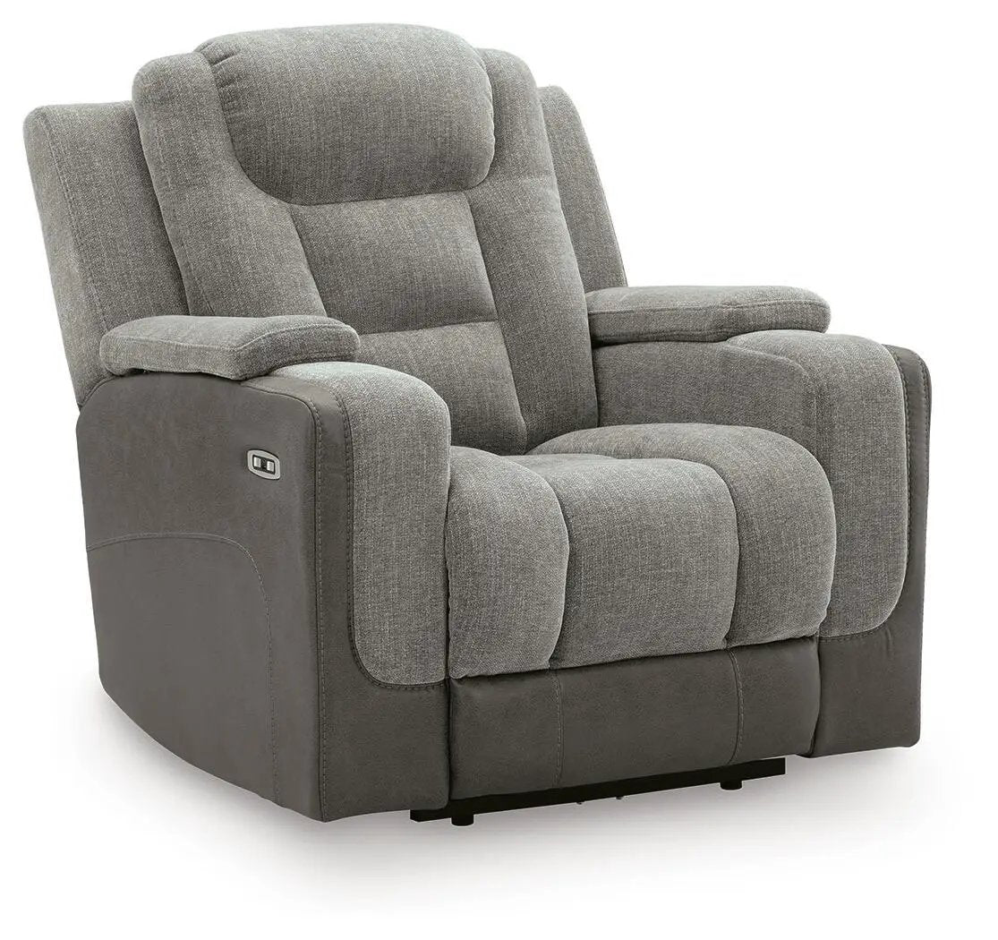 Mixed Motion - Power Recliner With Adjustable Headrest
