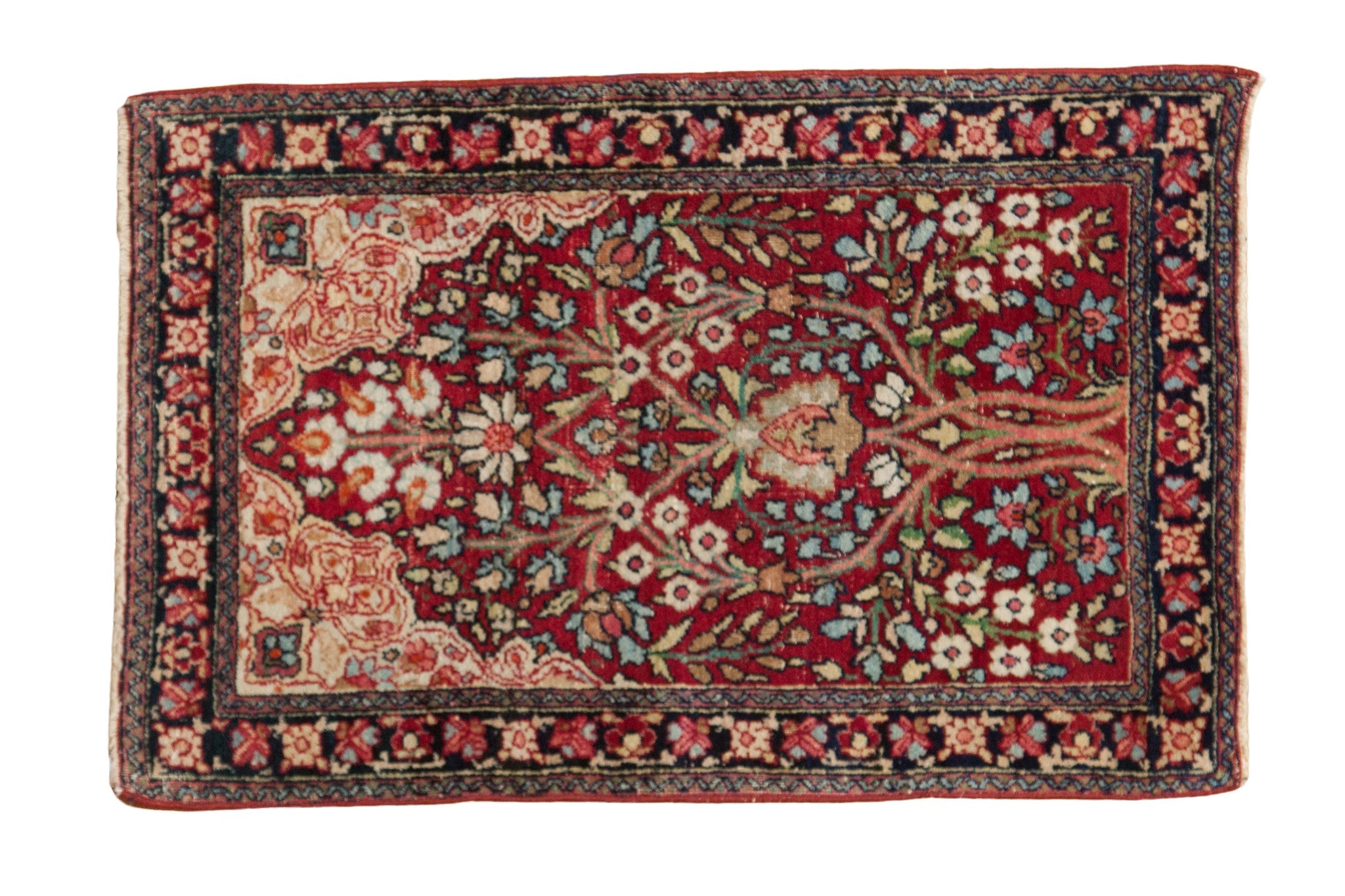 2x3 Antique Kerman Rug Mat