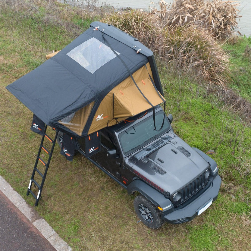 Naturnest Sirius 2 Premium 2XL 3-Person Clamshell Roof Top Tent (SAK91382)