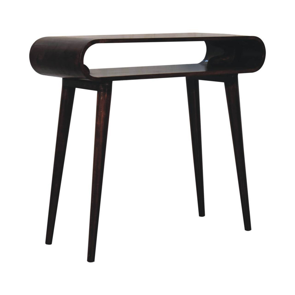 Solid Wood California Walnut Amaya Console Table