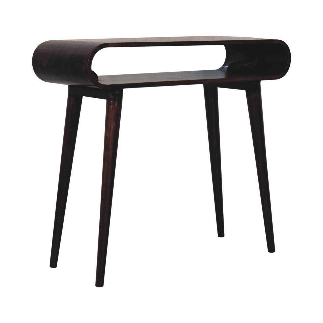 Solid Wood California Walnut Amaya Console Table