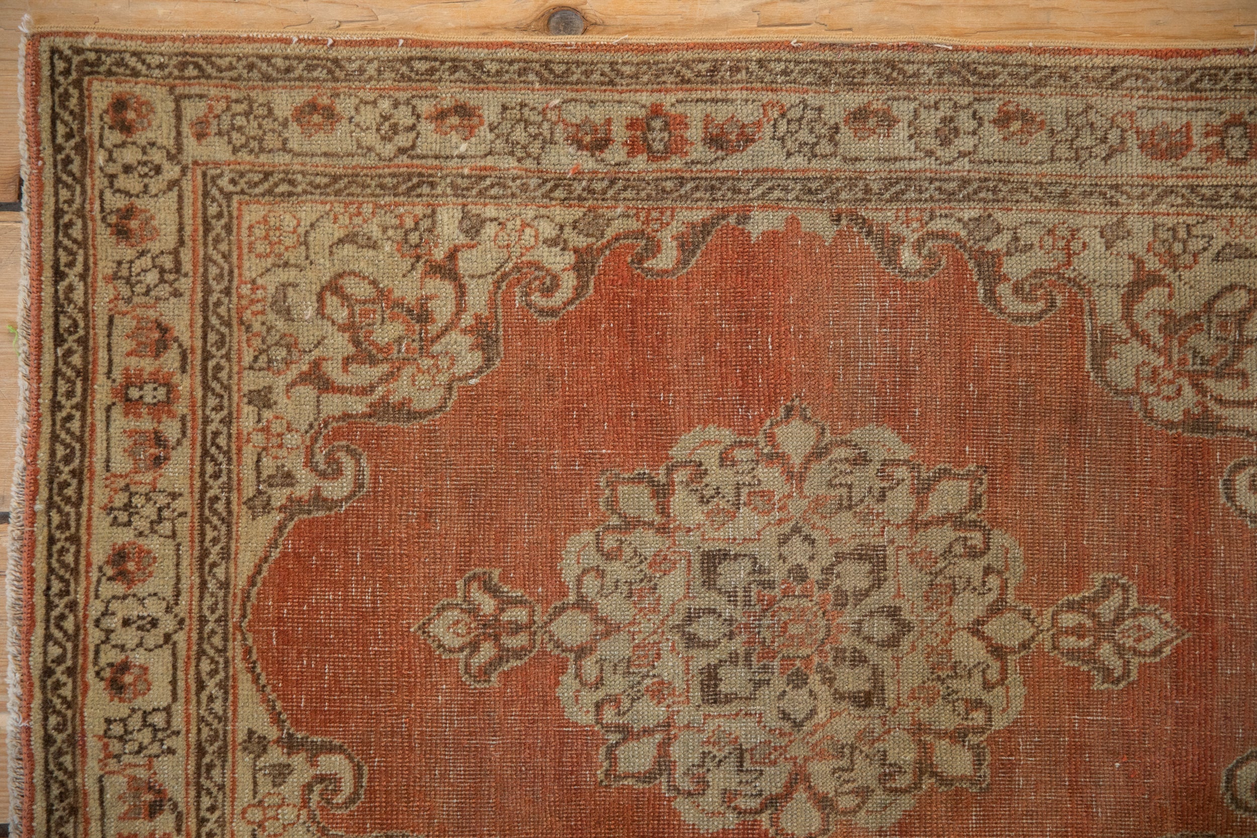2x2.5 Distressed Antique Jalili Tabriz Rug Mat