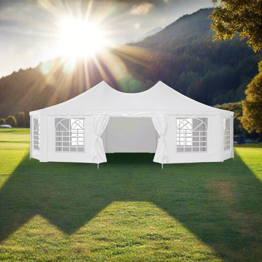 [29X21FT] Extra Large Heavy-Duty Outdoor Waterproof Party, Wedding Tent With Steel Frame (SAK53821)