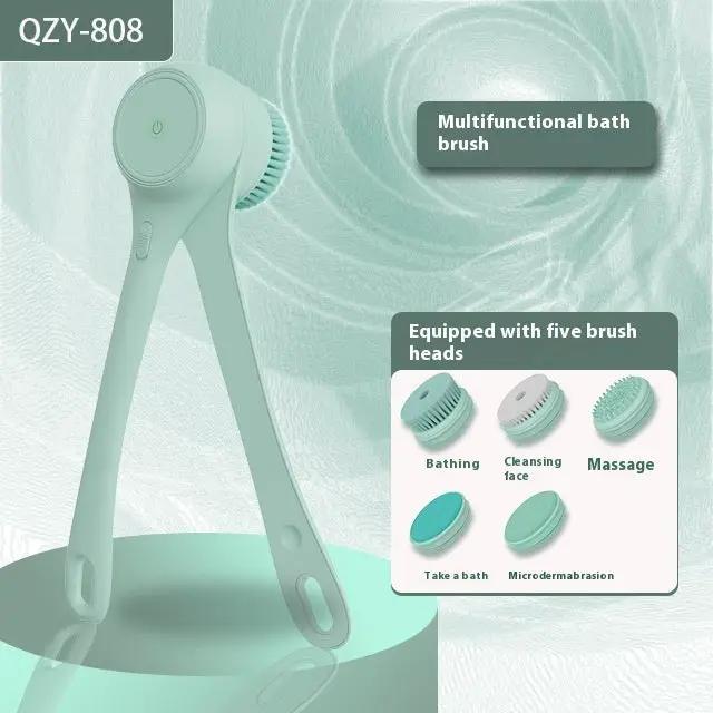 🚿 Electric Bath Brush – Automatic Back Rubbing Long Handle Brush
