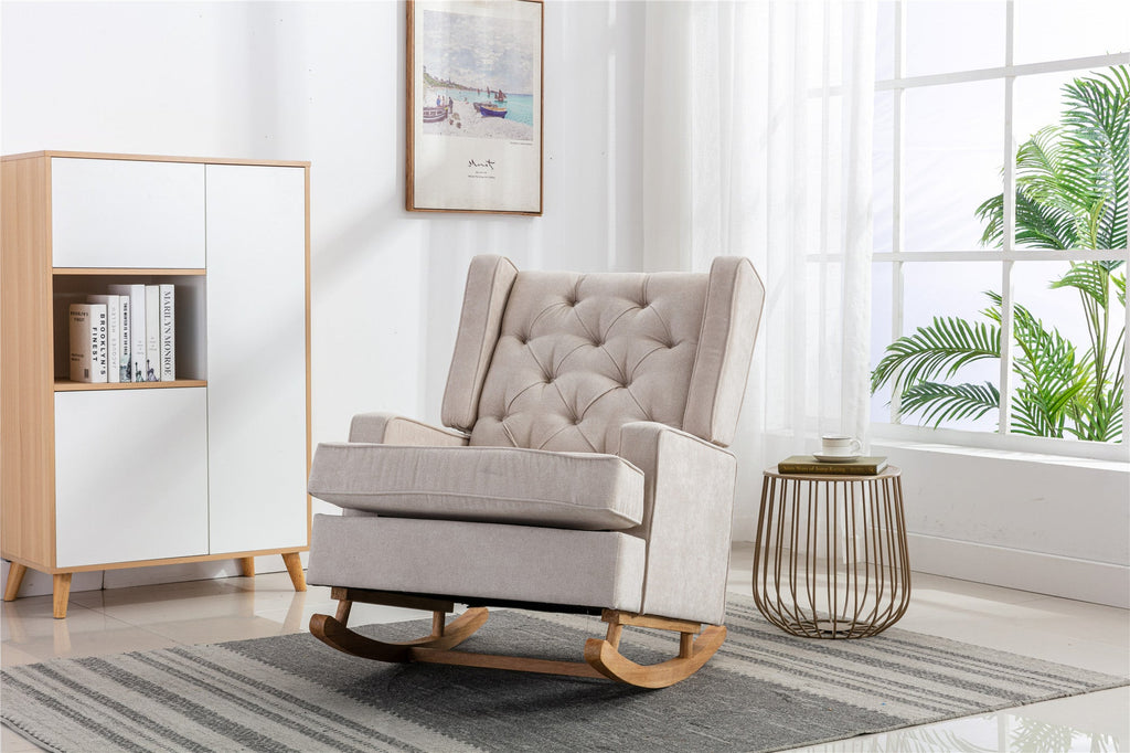COOLMORE  living  room Comfortable  rocking chair  accent chair
