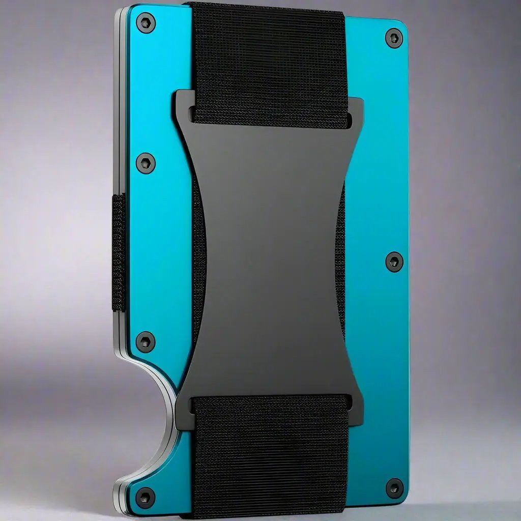 Carbon Fiber Wallet - RFID Blocking Metal Card Holder