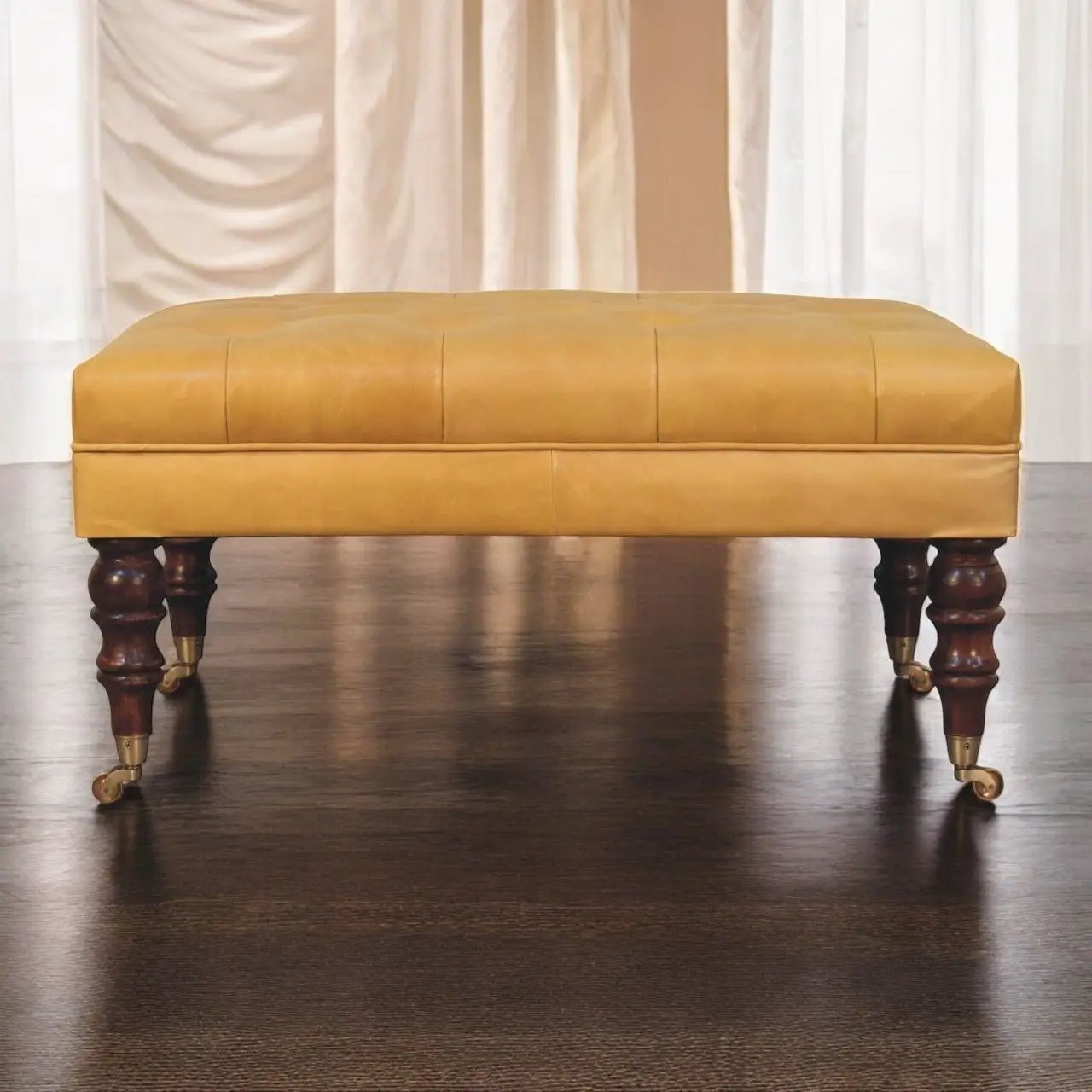 Buffalo - Ottoman With Castor Legs