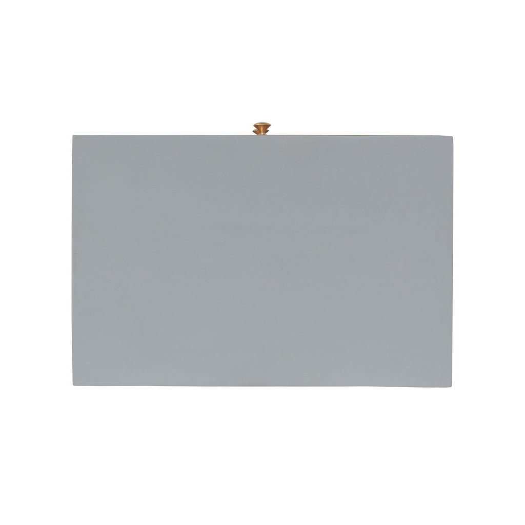 MANGO WOODEN / MDF FITTED 2 DRAWER CABINET- ( KD  LEGS