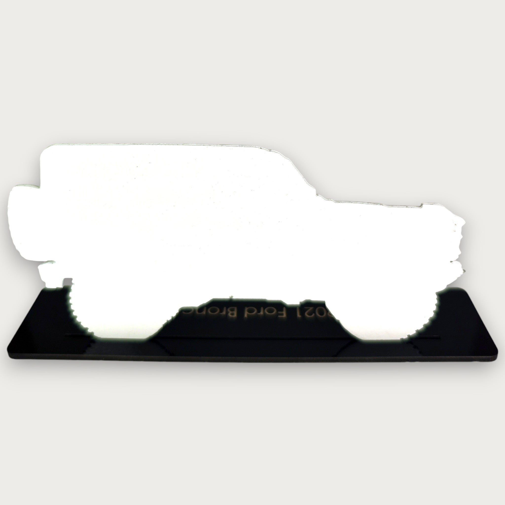 2021 Ford Bronco (1) Metal Car Wall Art, Color 2D Diecast Car Decor, Silhouette Metal Wall Art, Gift For Car Lovers, Detailed Color Metal Car