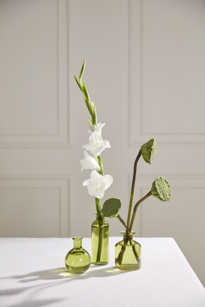 Halle Vintage Style Budvase - Set of 3