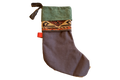 Antique Rug Fragment Stocking Green