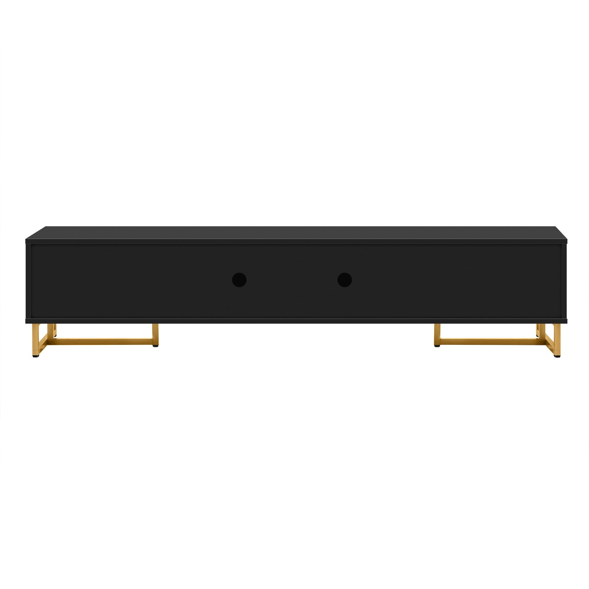U-Can TV Stand for 65+ Inch TV, Entertainment Center TV Media Console Table, Modern TV Stand with Storage, TV Console Cabinet Furniture for Living Room(OLD SKU: WF530740AAB)