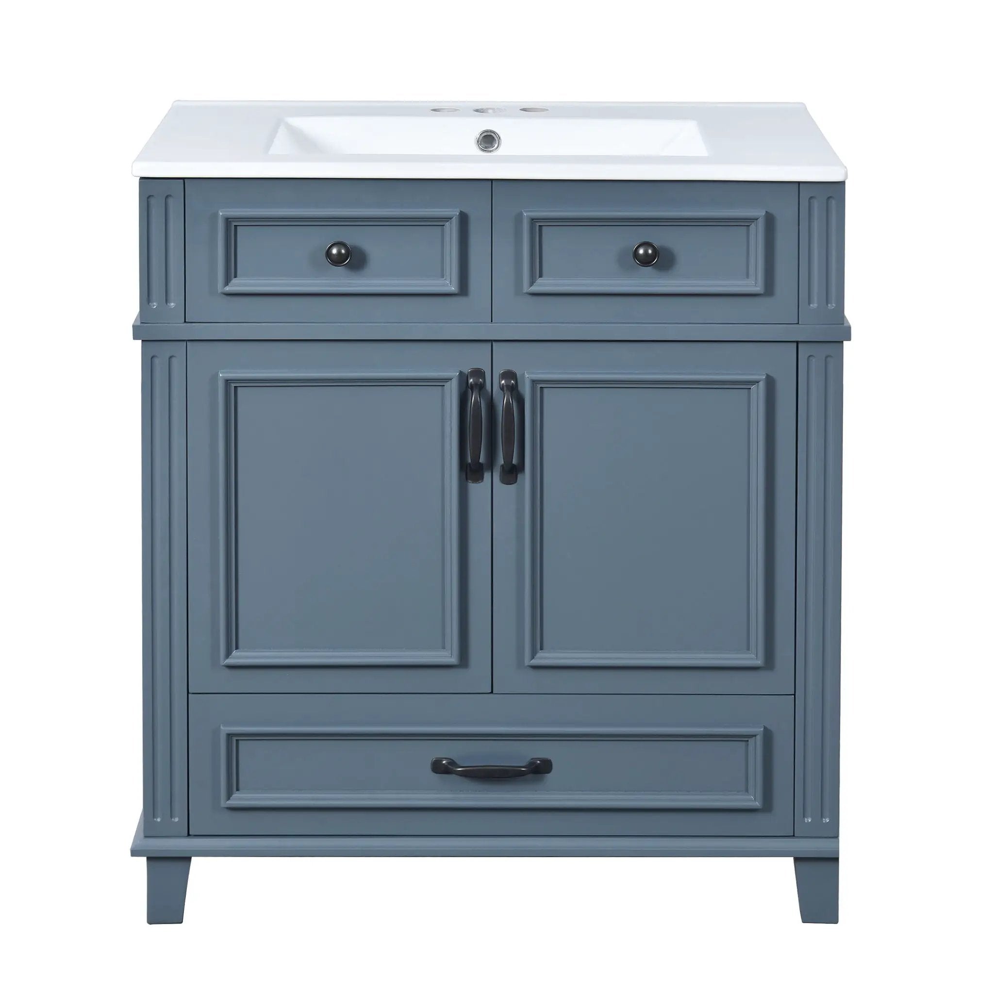 Bathroom Vanity With Sink, Storage Cabinet