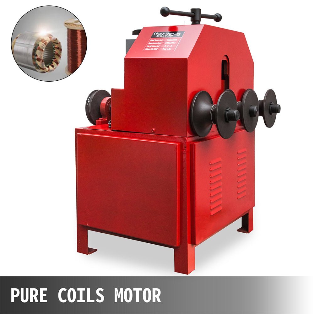 35" Heavy Duty Electric Multi-Function Industrial Square Pipe Tube Bender Machine W/ Die Set (SAK16482)