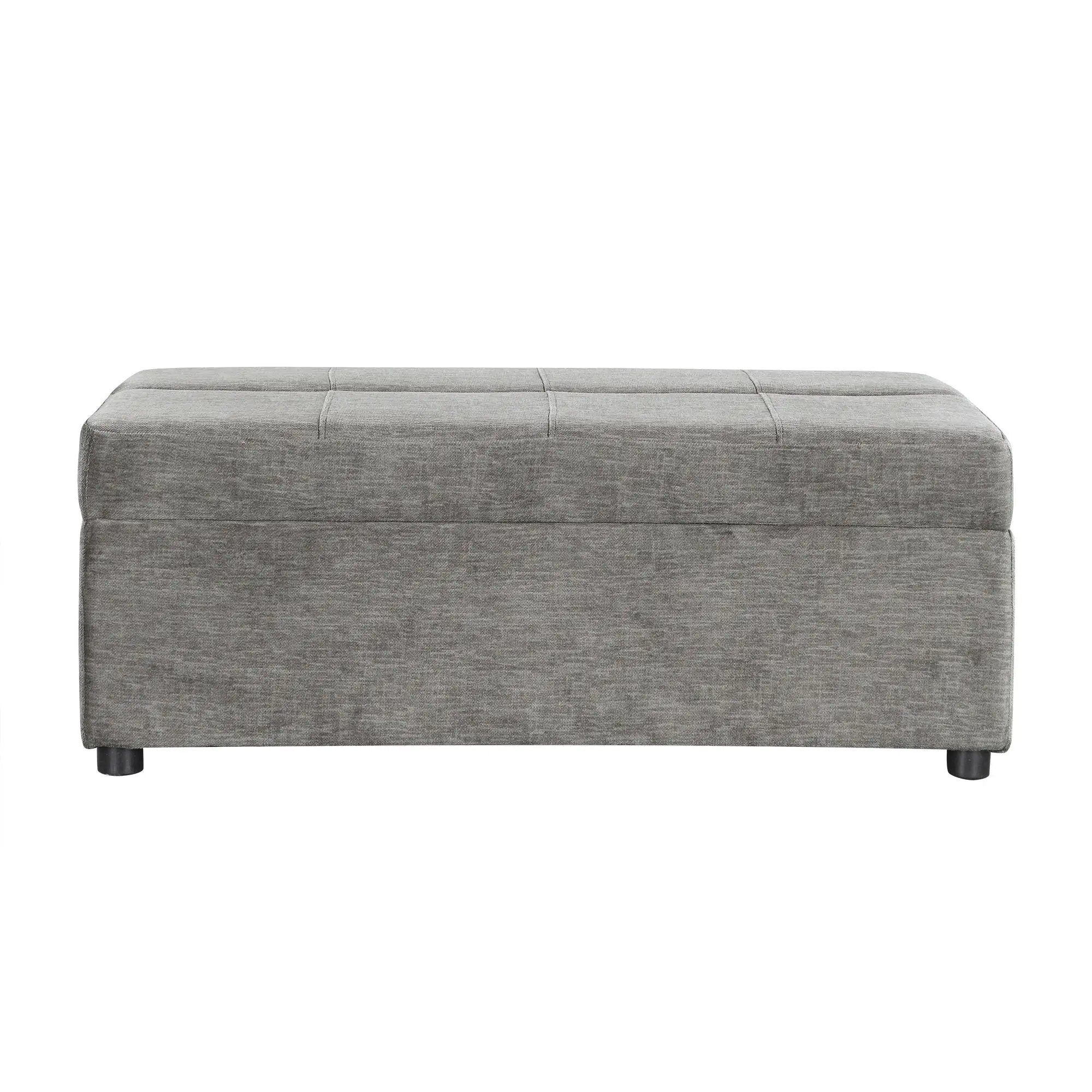 Twin Size Folding Ottoman Sleeper Bed With Mattress Convertible Guest Bed