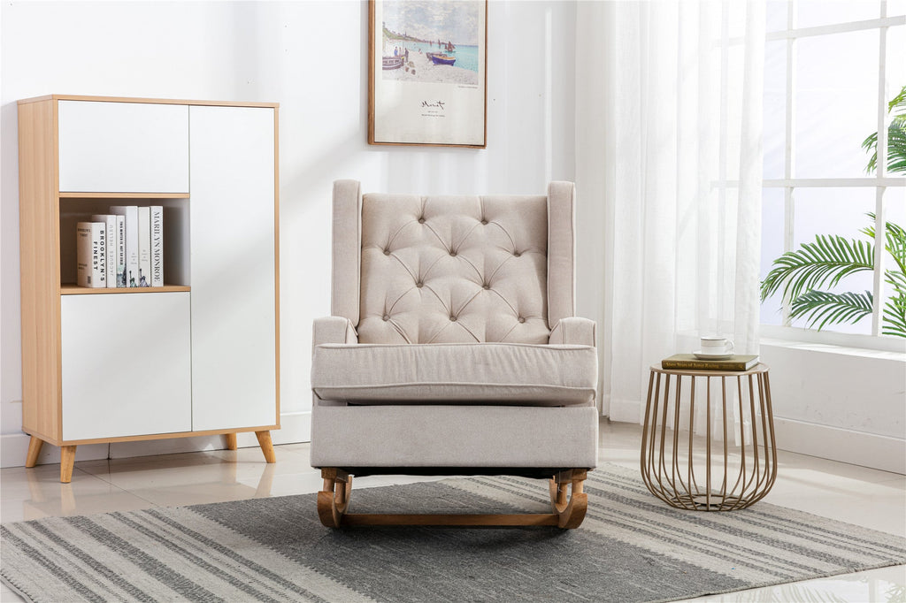 COOLMORE  living  room Comfortable  rocking chair  accent chair