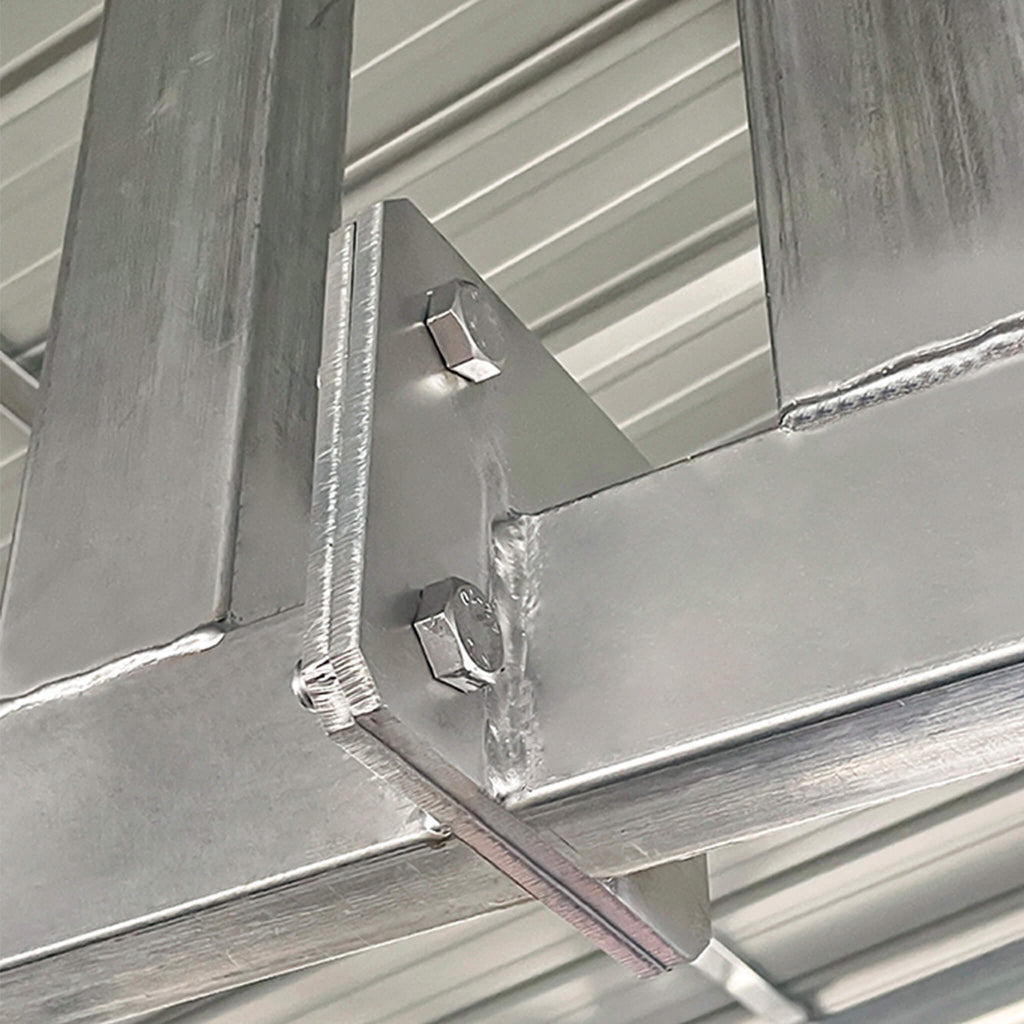 [36X40FT] Heavy-Duty Weather-Resistant Galvanized Steel Container Roof Kit [No Containers] (SAK37491)