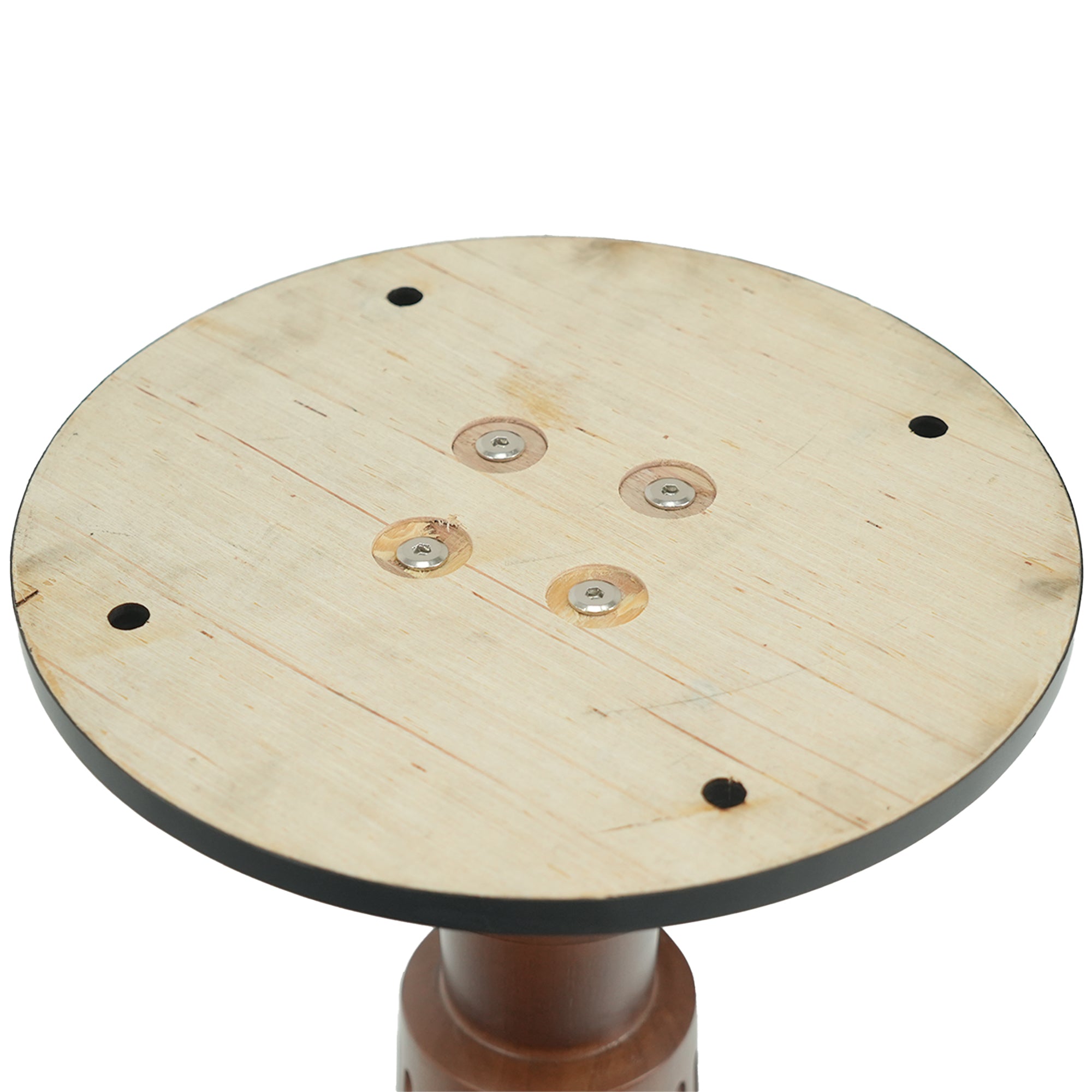 Modern Square Dining Table, 33.5' Sintered Stone Table with Wooden Leg & Gold Base, 2 - Person Kitchen Table for Small Space, 150lbs Weight Capacity(Only the Negotiation Table)