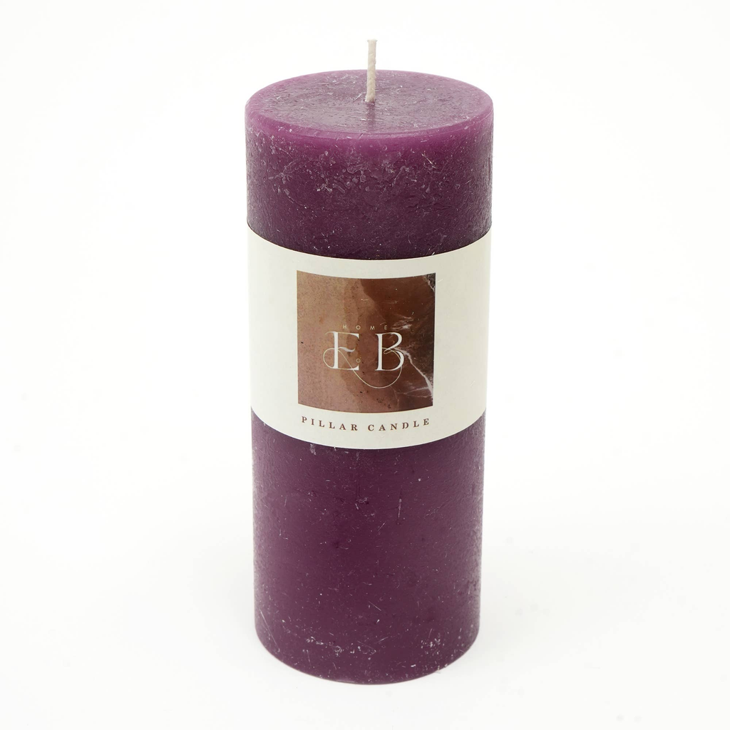 Rustic Pillar Candle 3'x7'