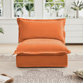 Koala Armless Sofa - Orange