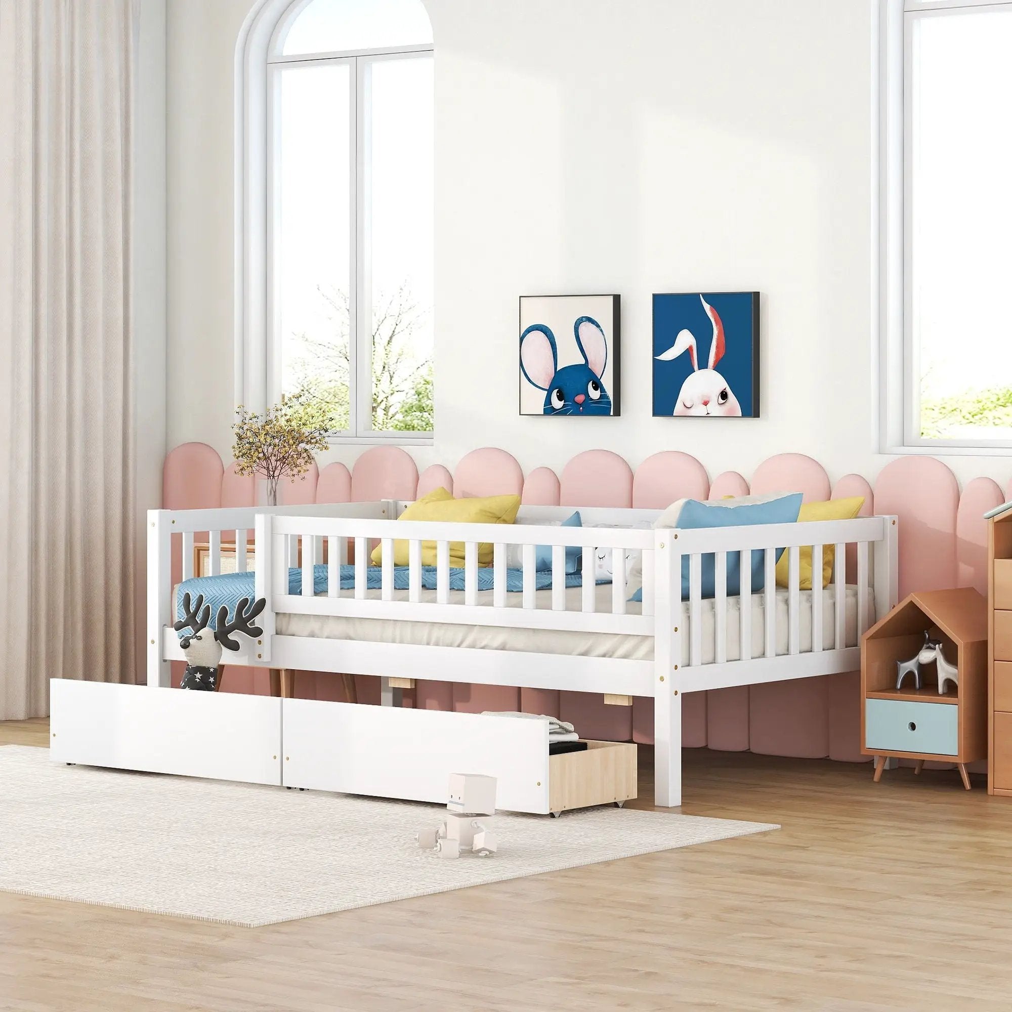 Multi Functional Wooden Daybed Bed