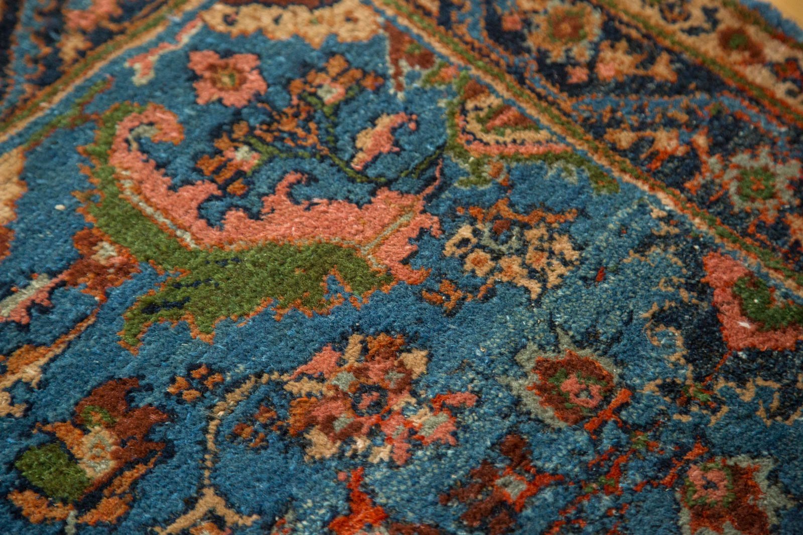 3x3.5 Vintage Fine Engelas Square Rug