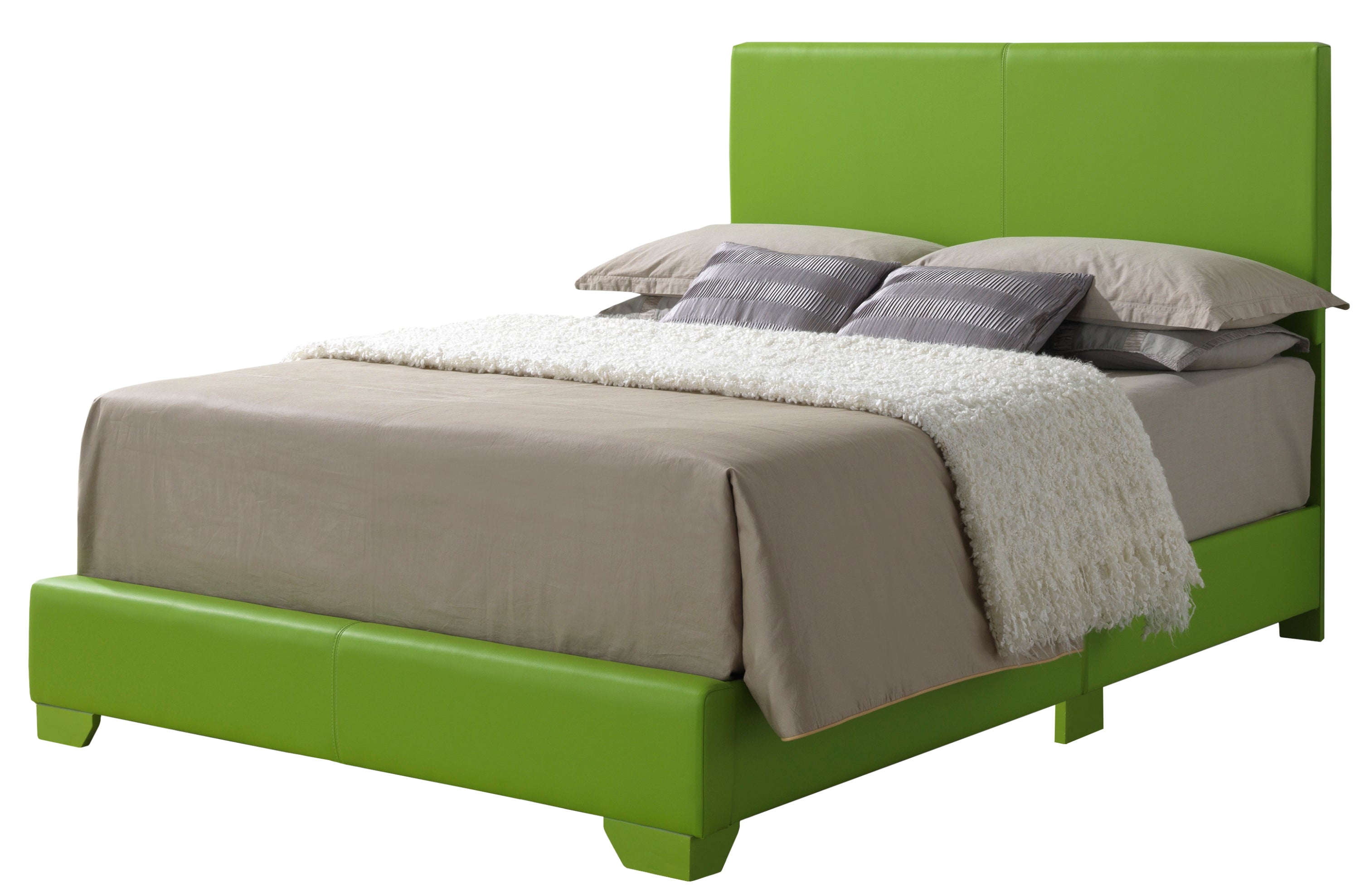 Aaron G1807-FB-UP Full Bed , APPLE GREEN