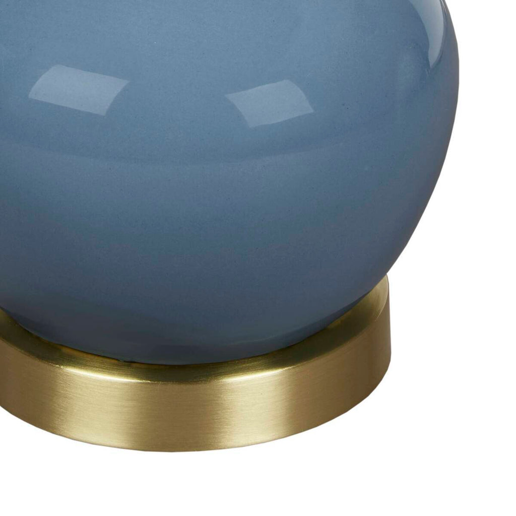 Ceramic Genie Table Lamp Blue See below