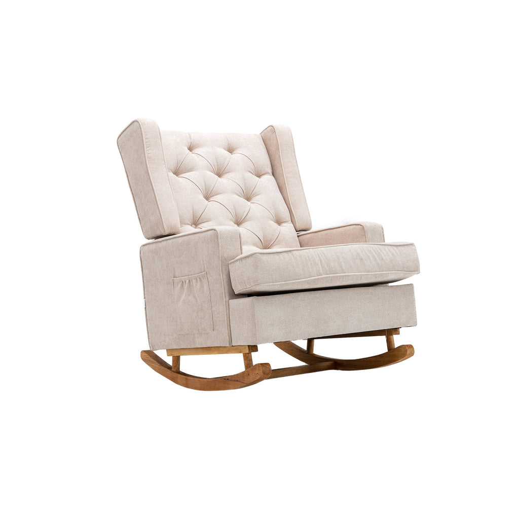 COOLMORE  living  room Comfortable  rocking chair  accent chair