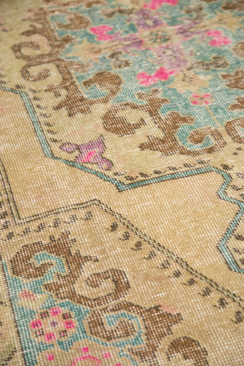 4x7.5 Vintage Distressed Oushak Rug