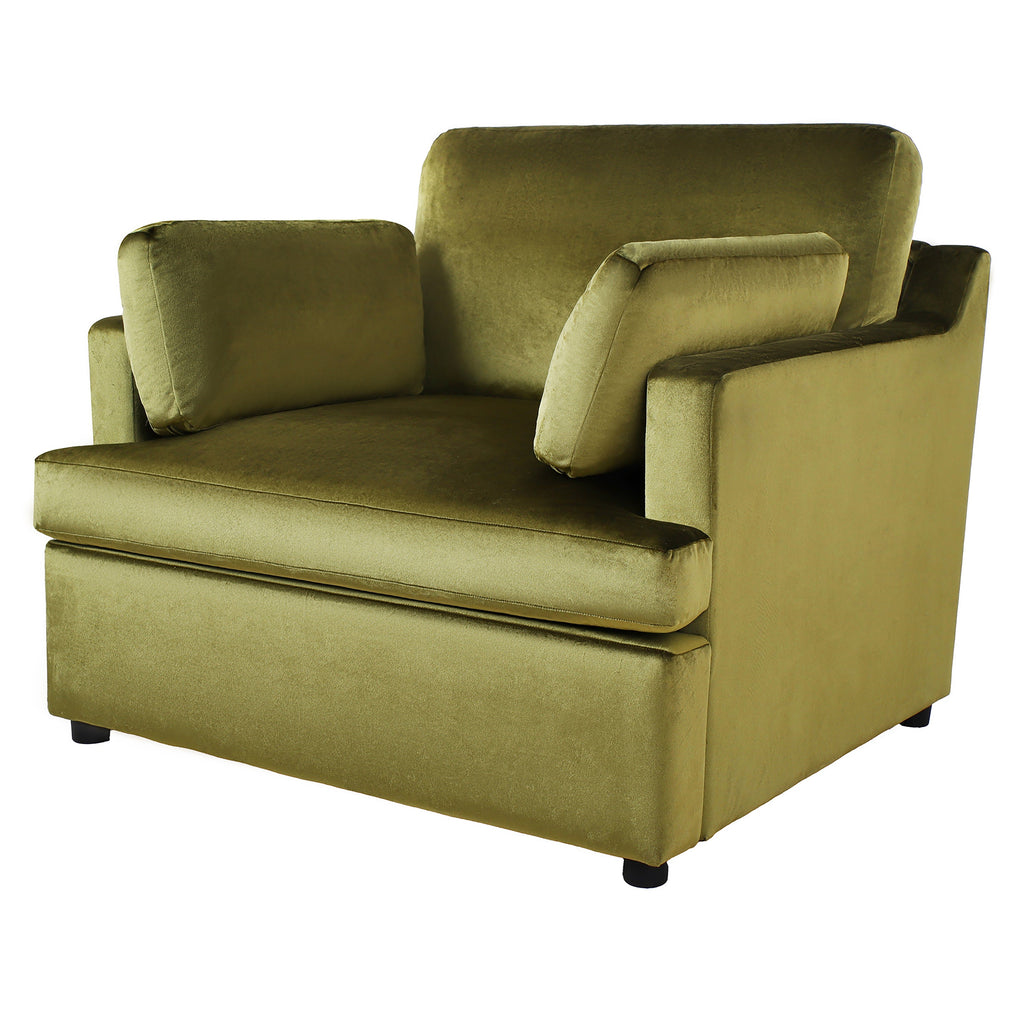Mirod Oversized Accent Chair - Comfortable Armrest Cushions, Versatile Neutral Style, Elegant Design, Durable Frame