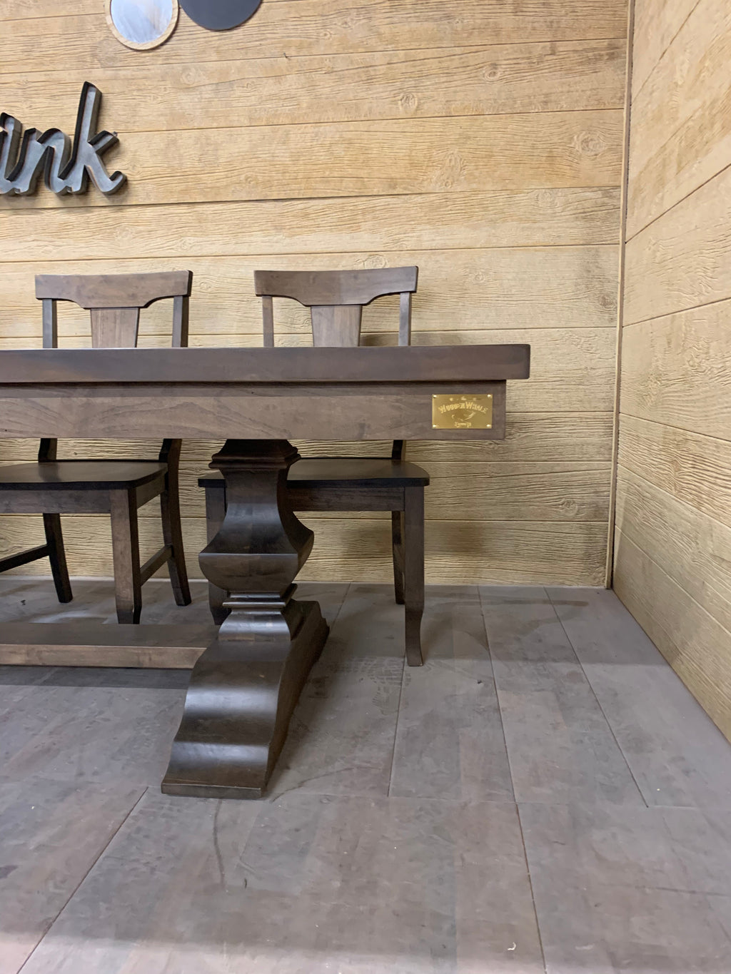 Herringbone Dining Table
