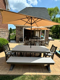 Trestle X Outdoor Table