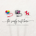 Autism Heart, MTV, Red Balloon Dog Straw Toppers