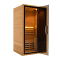 SAUNA EVOLUTION®  Indoor Wicking and Perspiration Fumigation Box Wet Sauna Glass 04
