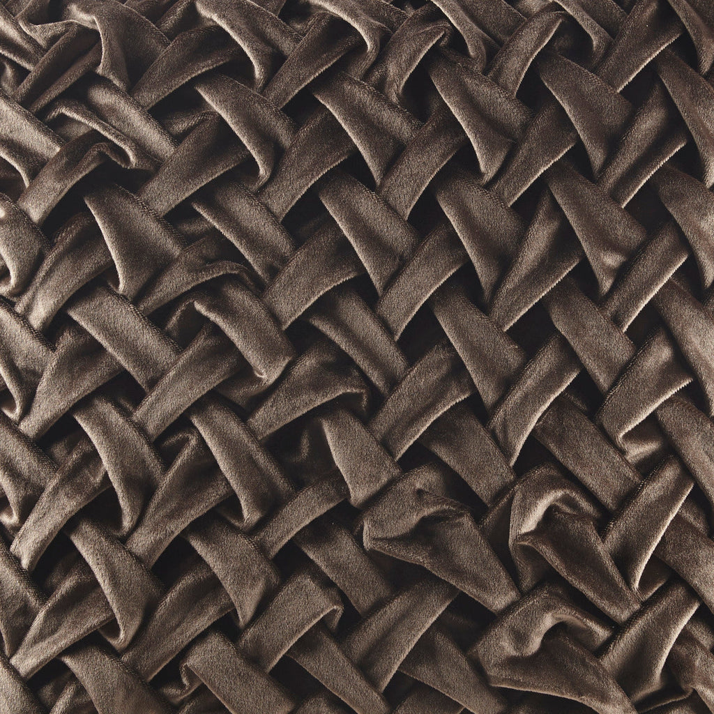 Square Decor Pillow Brown 20x20'
