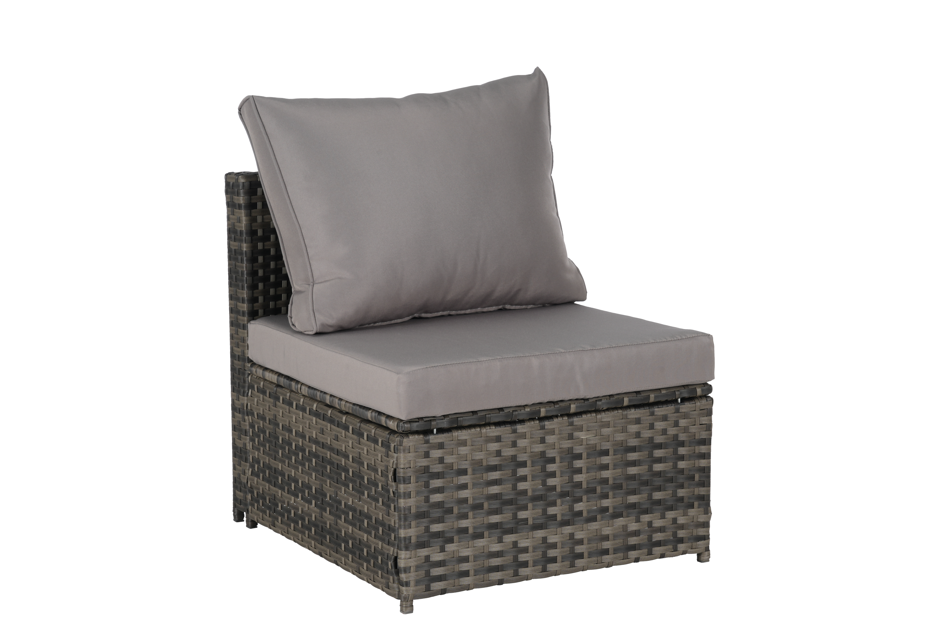 5 Pieces Outdoor Patio Wicker Daybed Furniture Set with Retractable Canopy, Storable Side Table, and Soft Cushions for Relaxing in Your Backyard or Porch