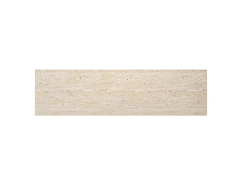 Milano Console Table in Travertine