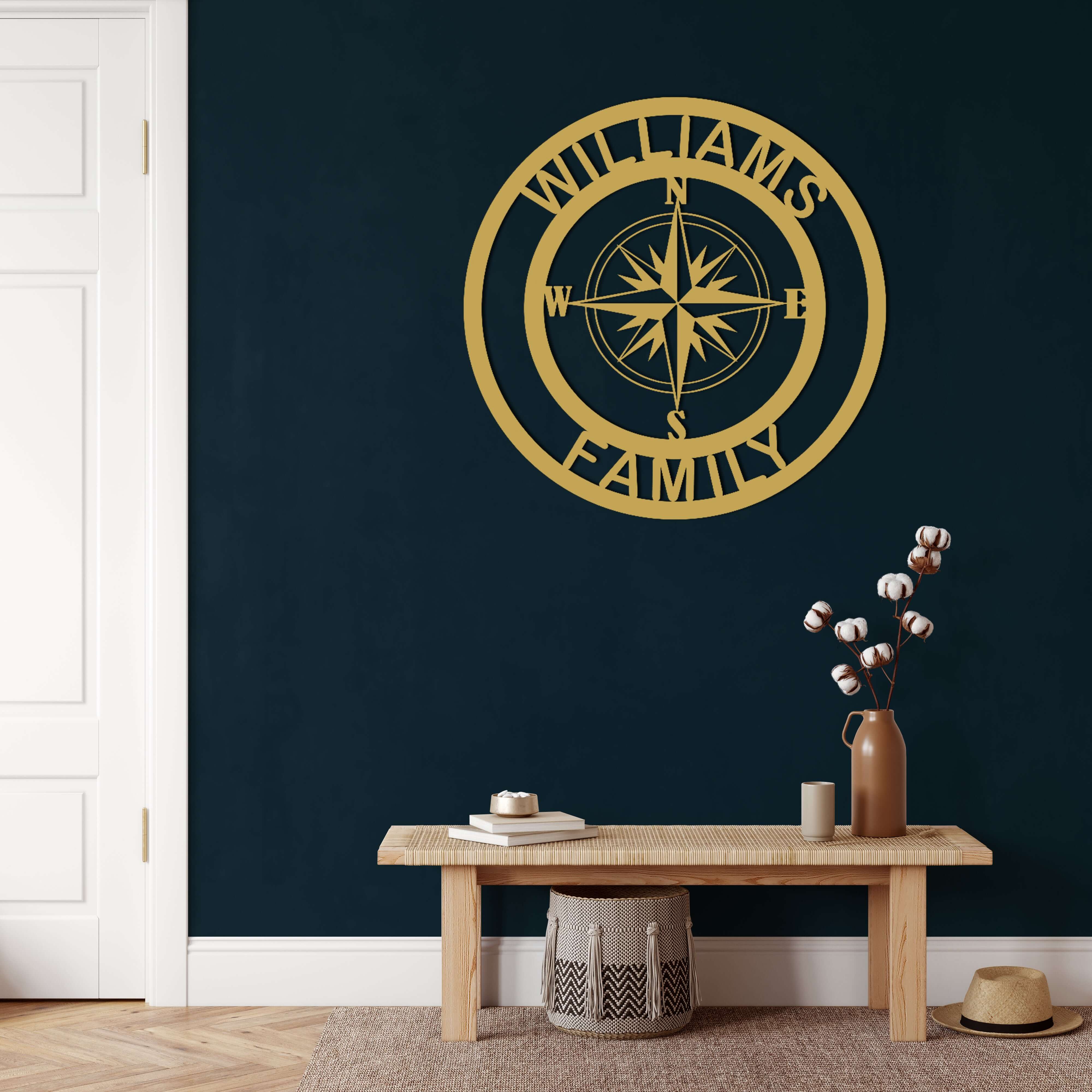 Compass Monogram