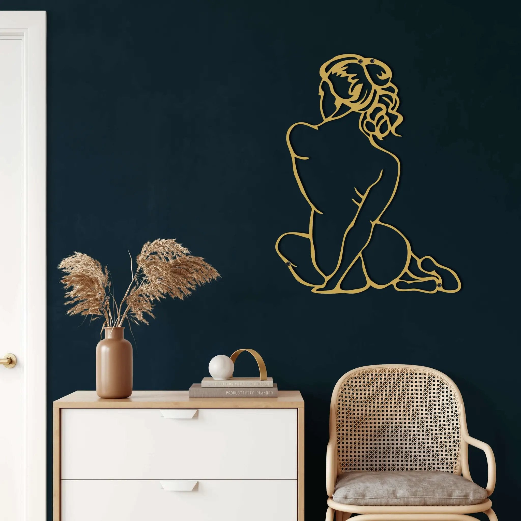 Diva Metal Wall Art