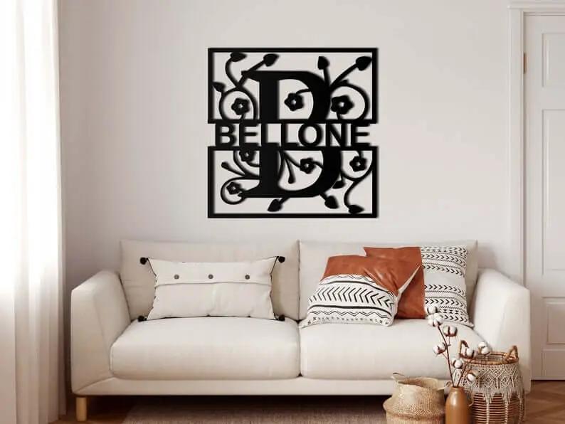 Personalized Metal Wall Art