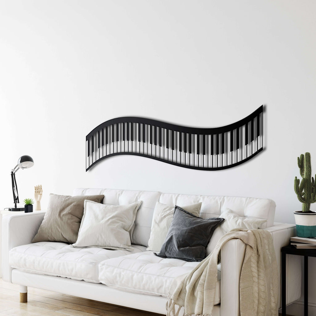 Piano Metal Wall Art
