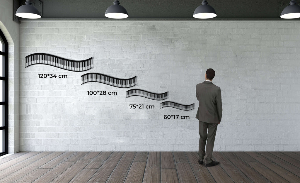 Piano Metal Wall Art