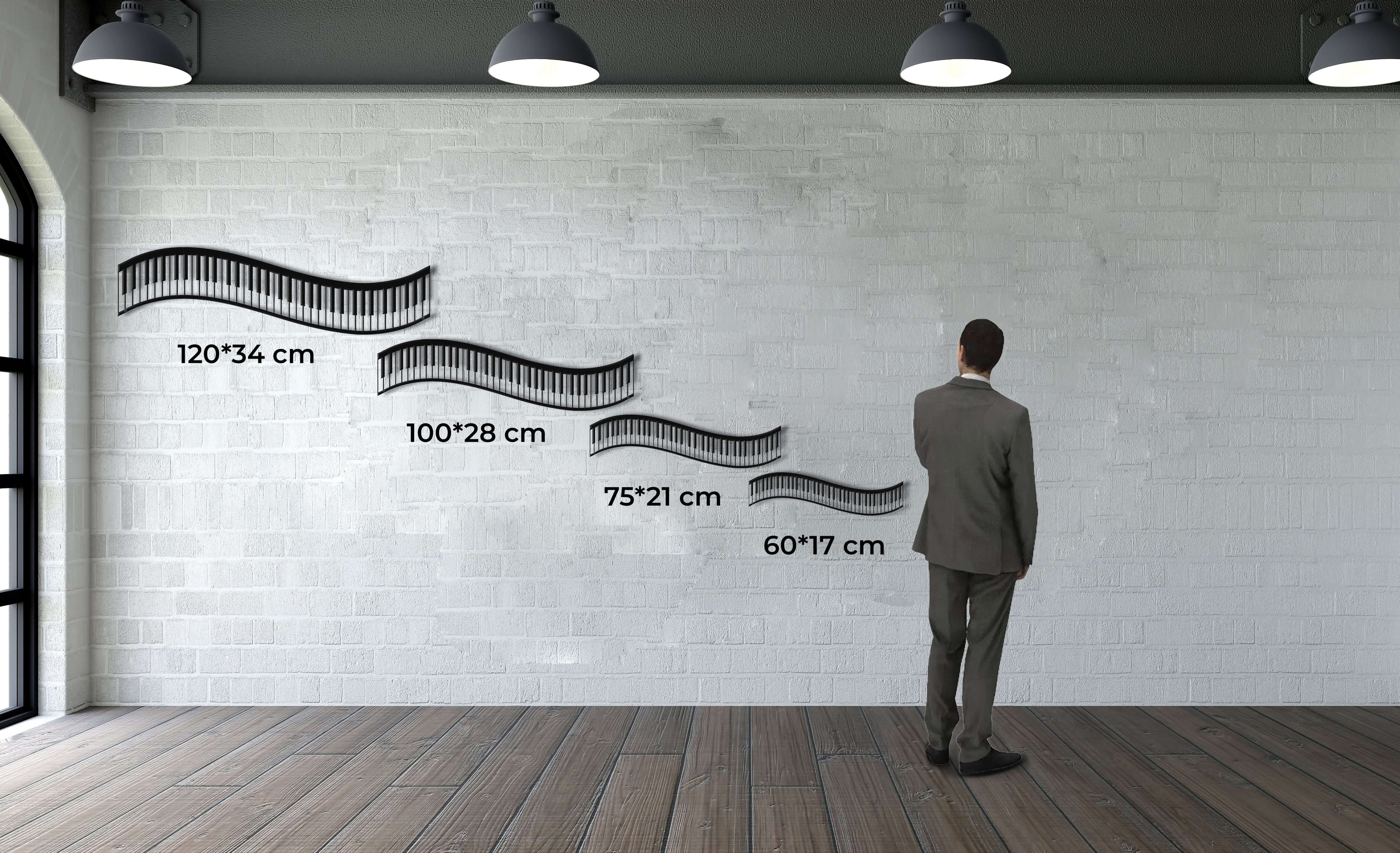 Piano Metal Wall Art