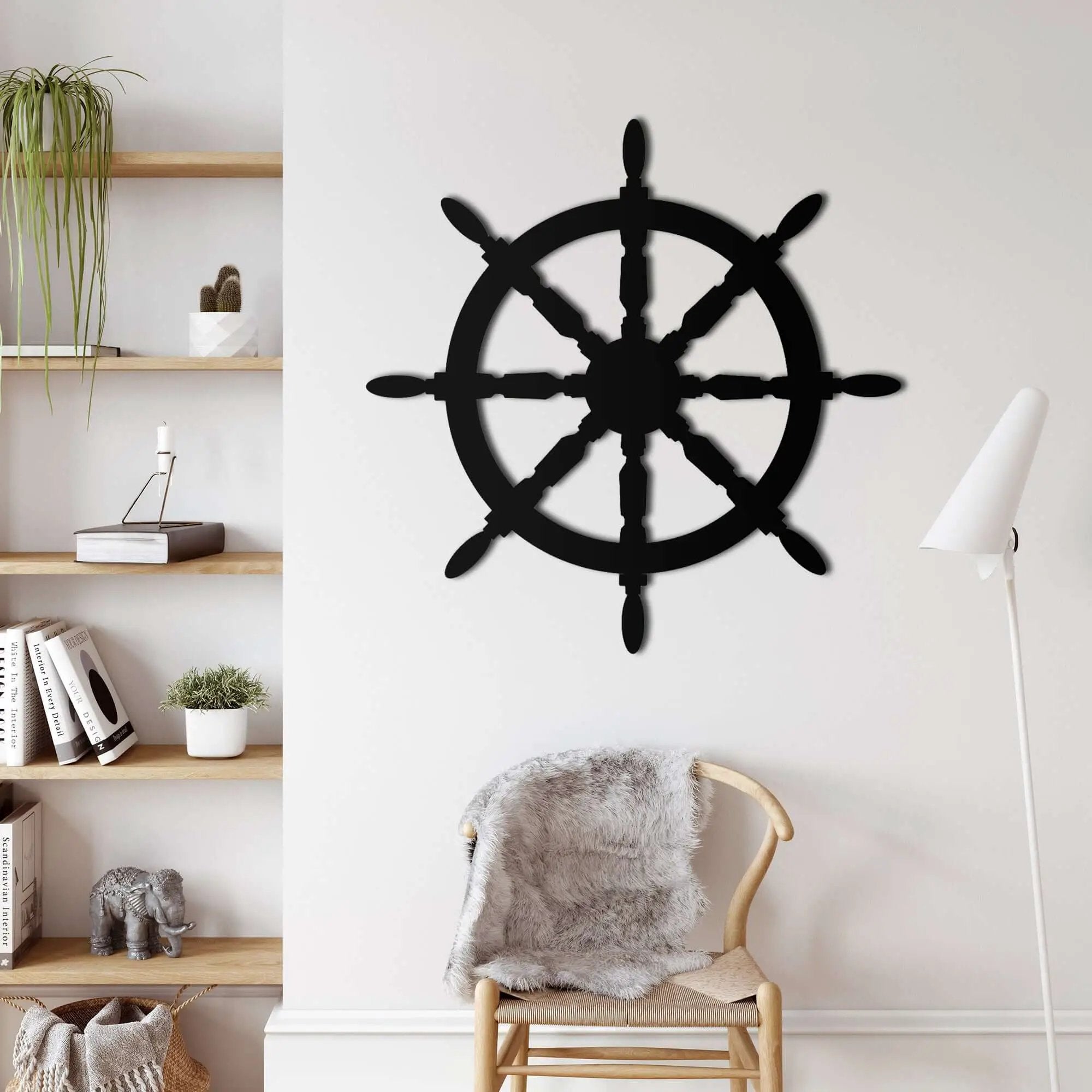 Rudder Metal Wall Art