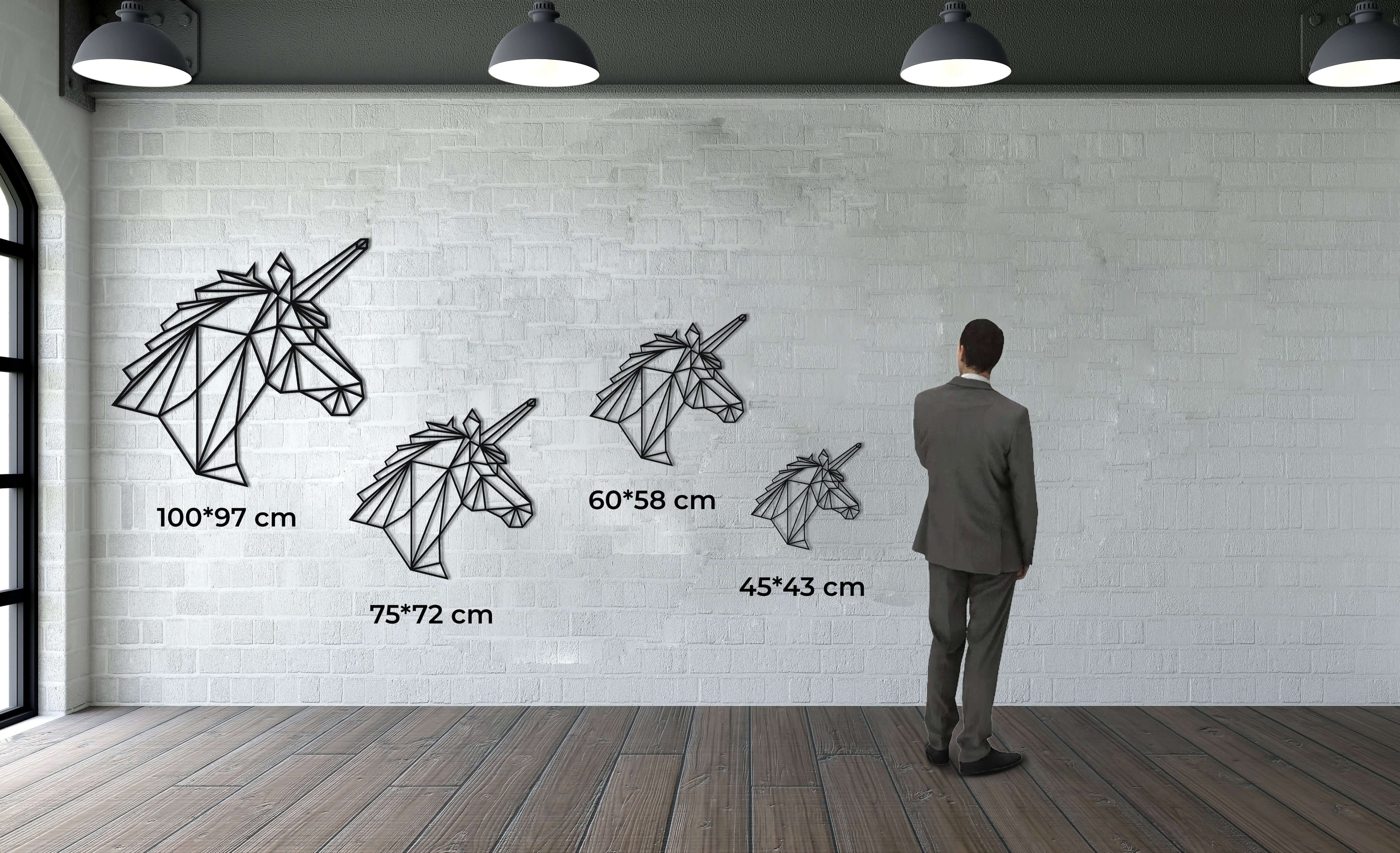 Unicorn Metal Wall Art